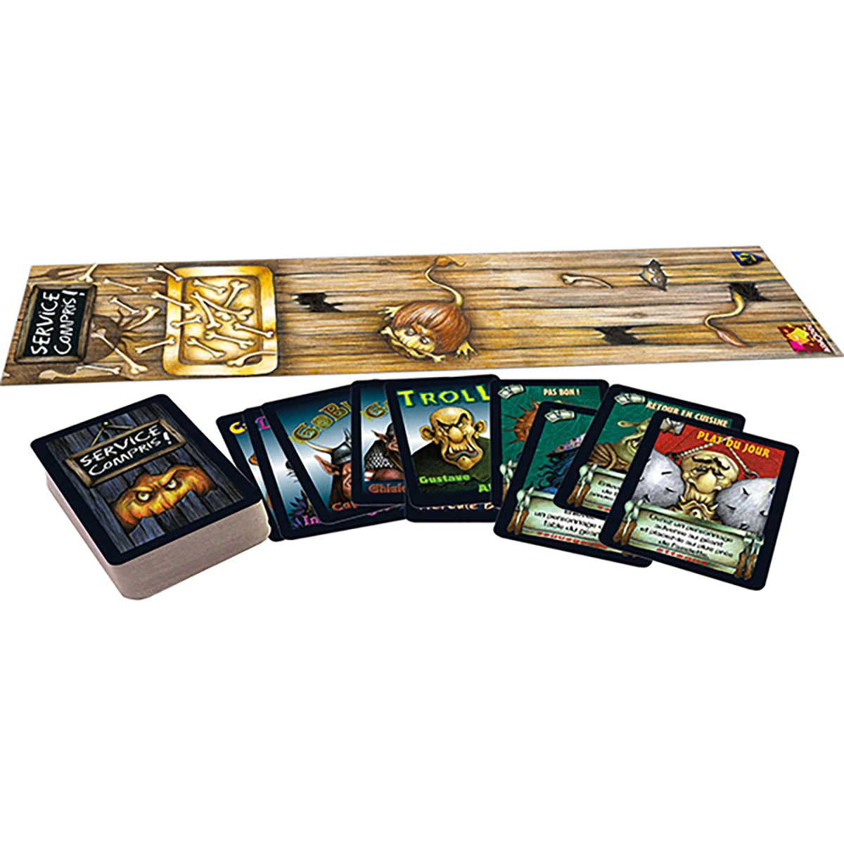 Service Compris – Jeu de cartes bluff et chaos