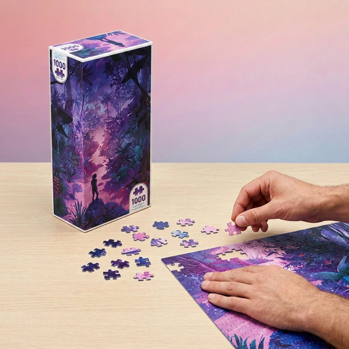 Puzzle Universe Neon Forest 1000 pièces – Sylvain Sarrailh