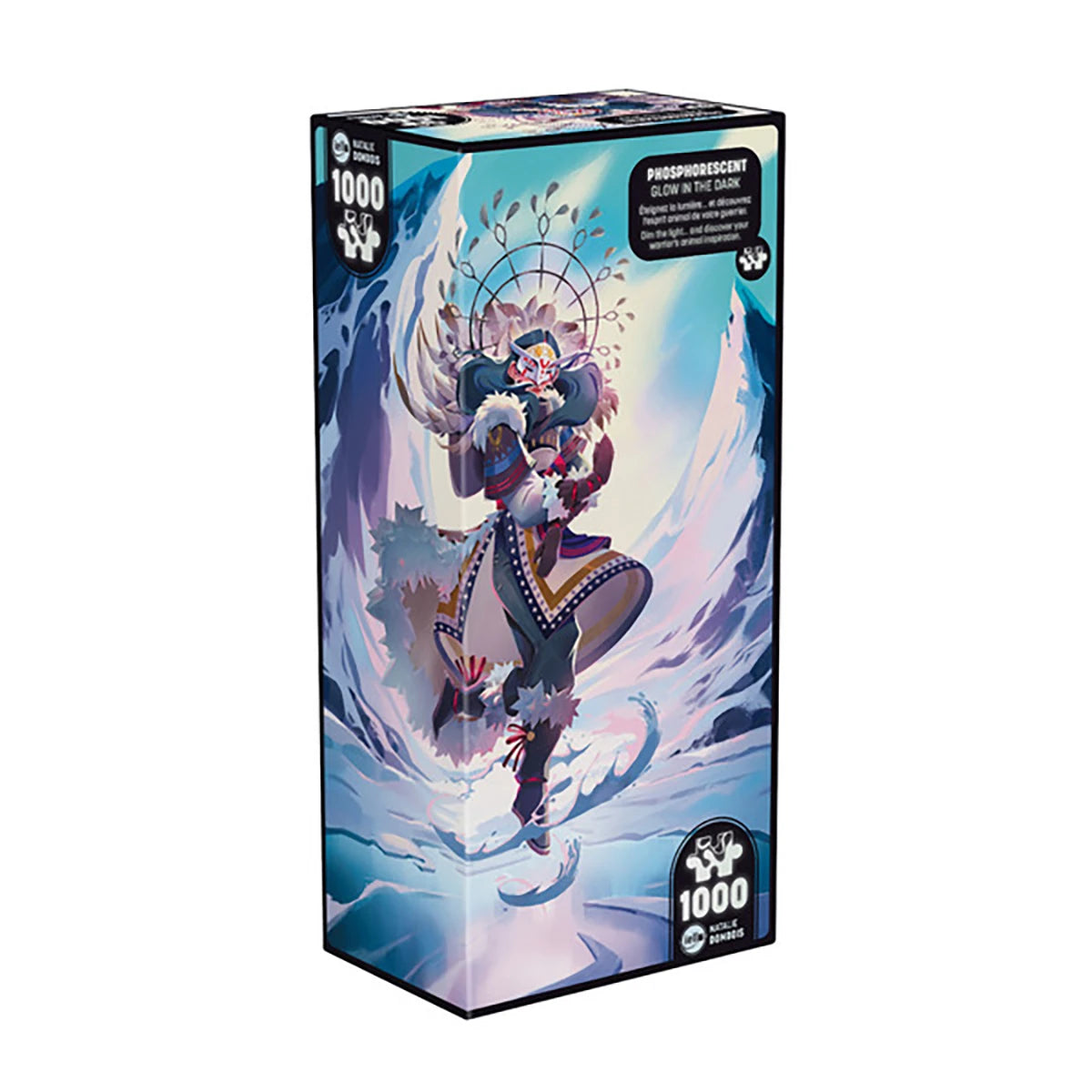 Puzzle Ice Spirit - Collection Twist phosphorescent - 1000 pièces