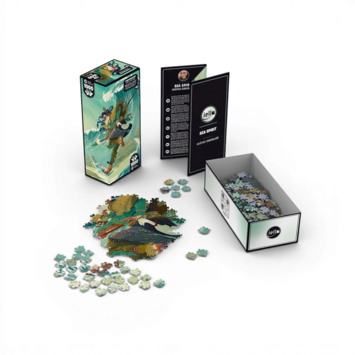 Puzzle Sea Spirit - Collection Twist phosphorescent - 1000 pièces
