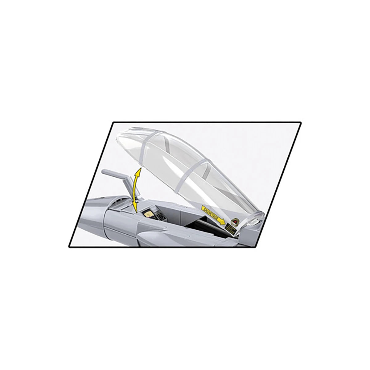 Avion Rafale C (551 pièces) – Set de construction – Cobi