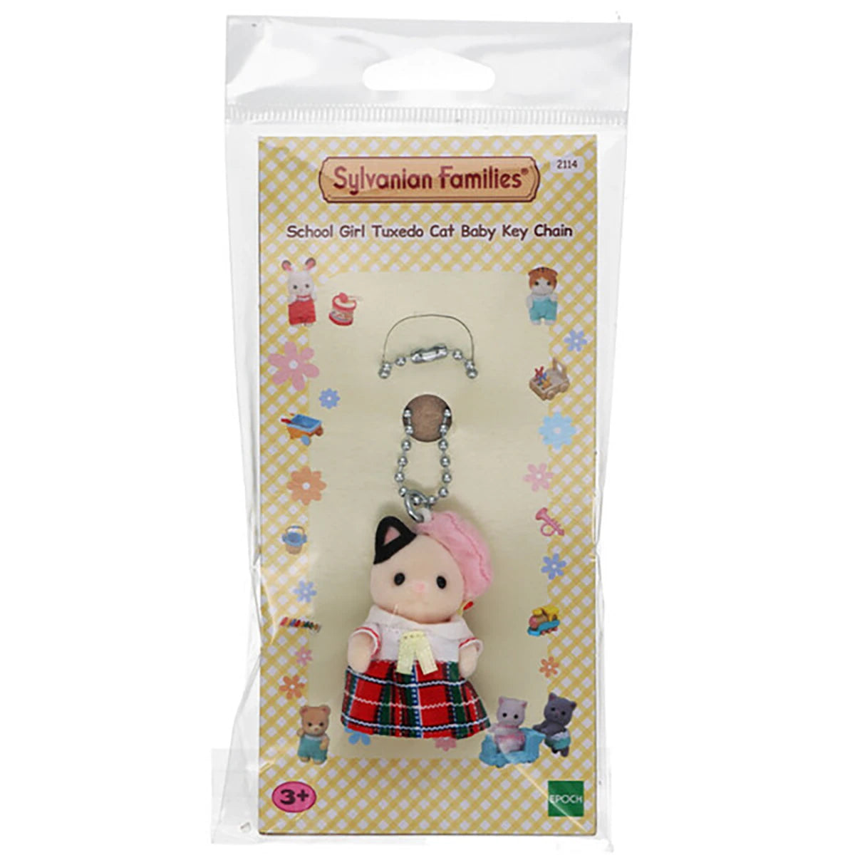 Porte-clés Chat Bicolore Sylvanian Families