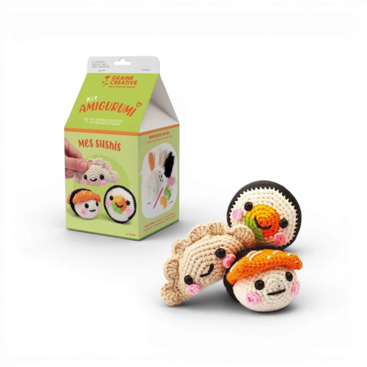 Mes Sushis – Kit DIY crochet amigurumi