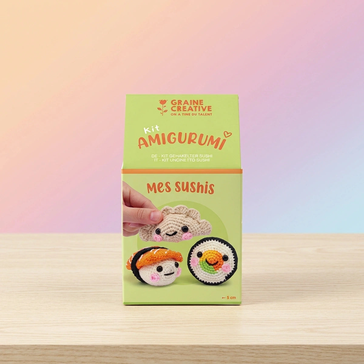 Mes Sushis – Kit DIY crochet amigurumi