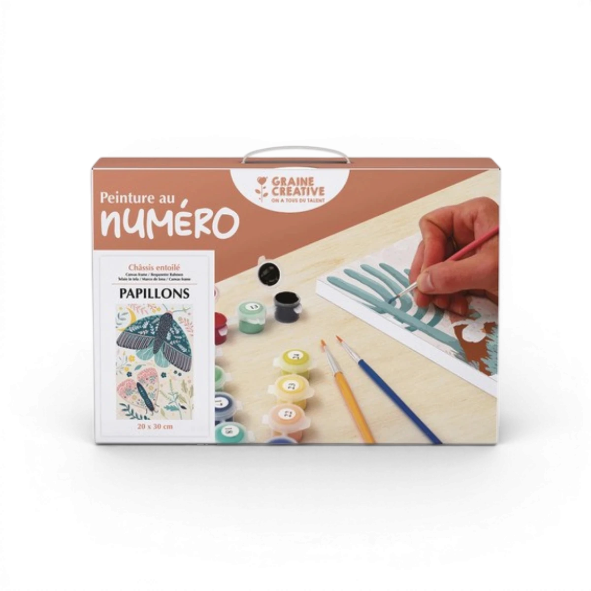 Papillon – Peinture au numéro