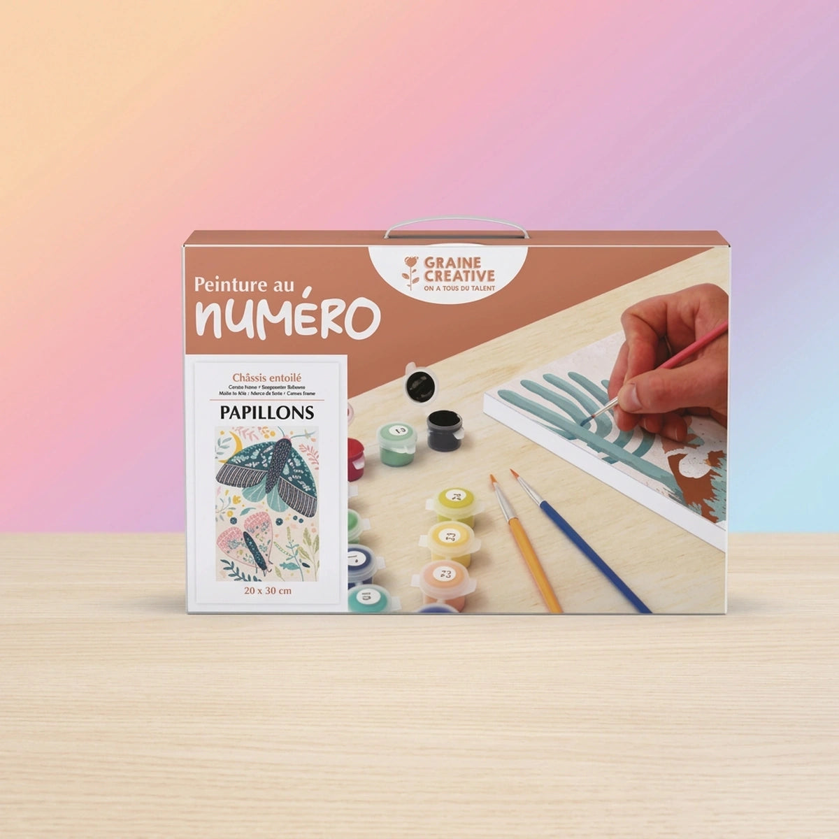 Papillon – Peinture au numéro
