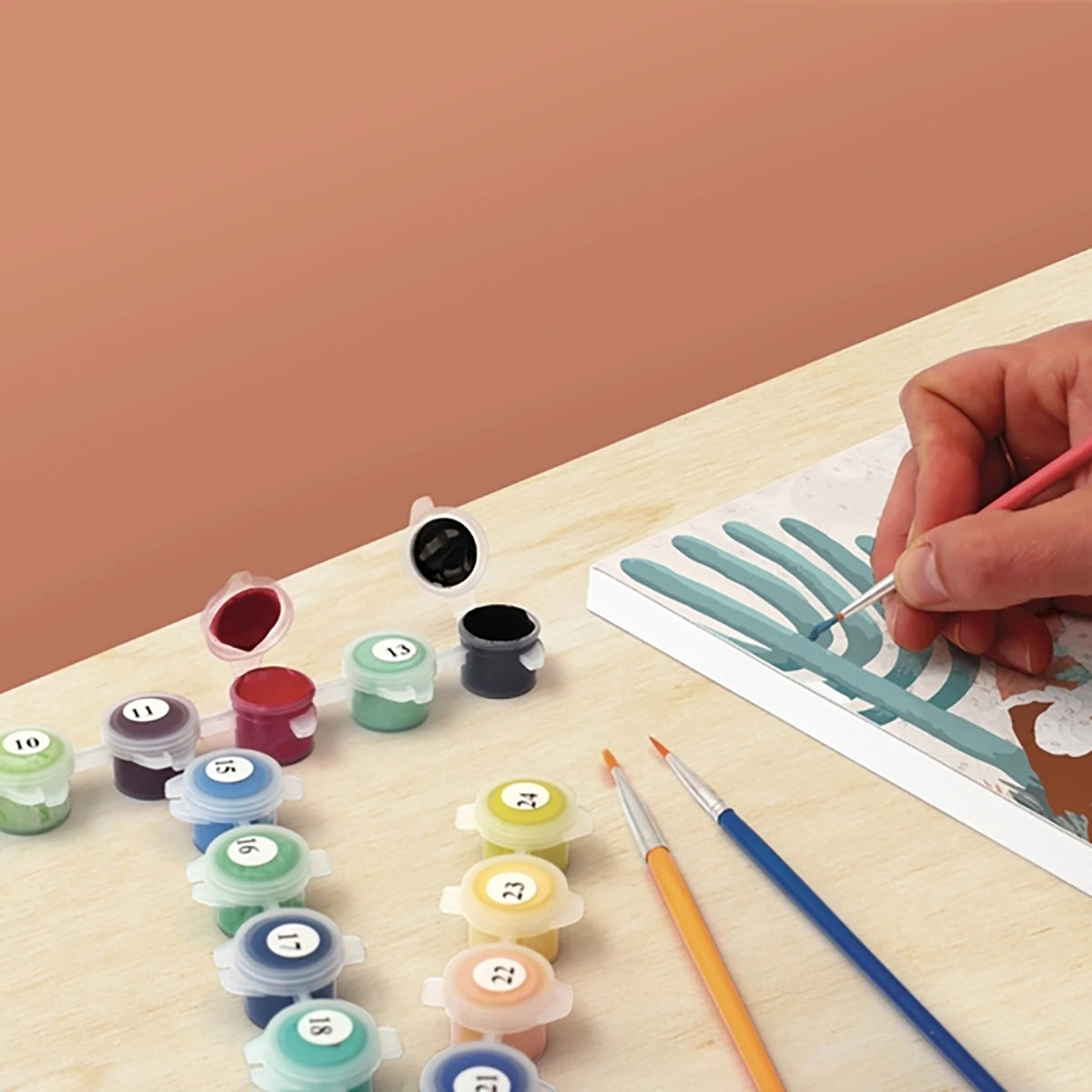 Cactus – Peinture au numéro