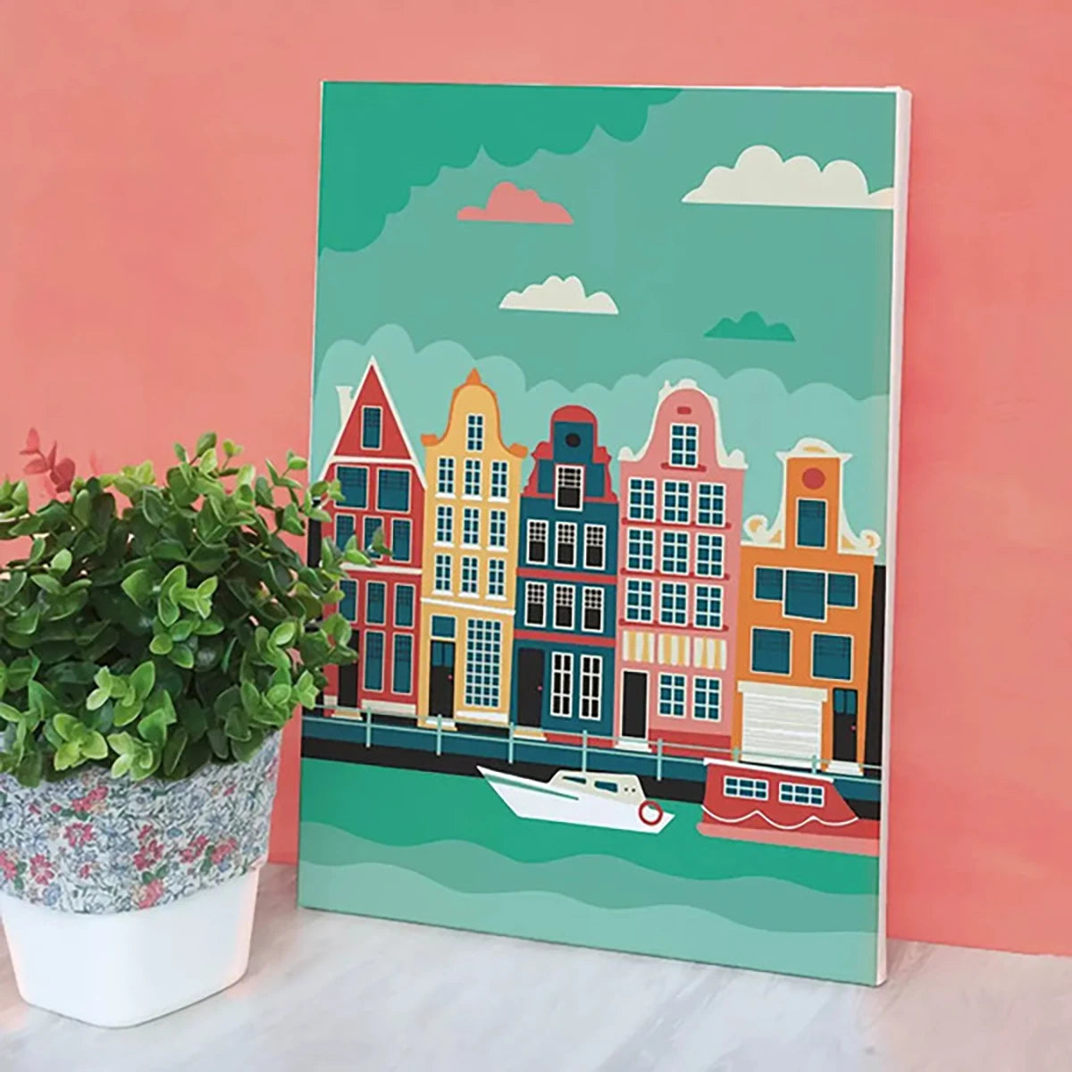 Amsterdam – Peinture au numéro
