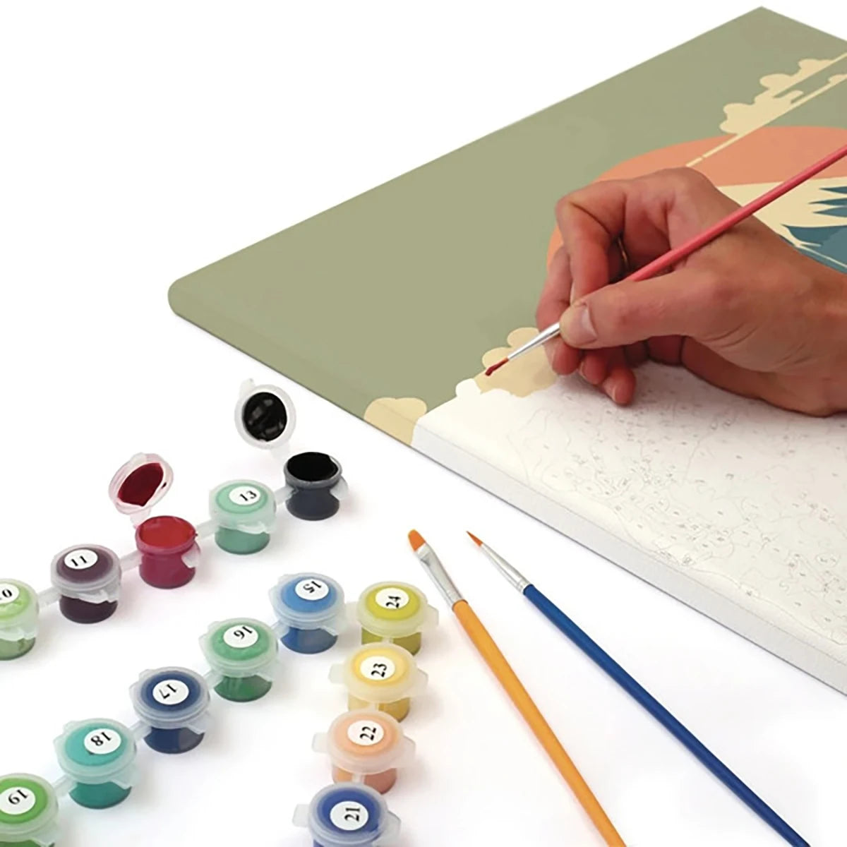 Mont Fuji – Peinture au numéro