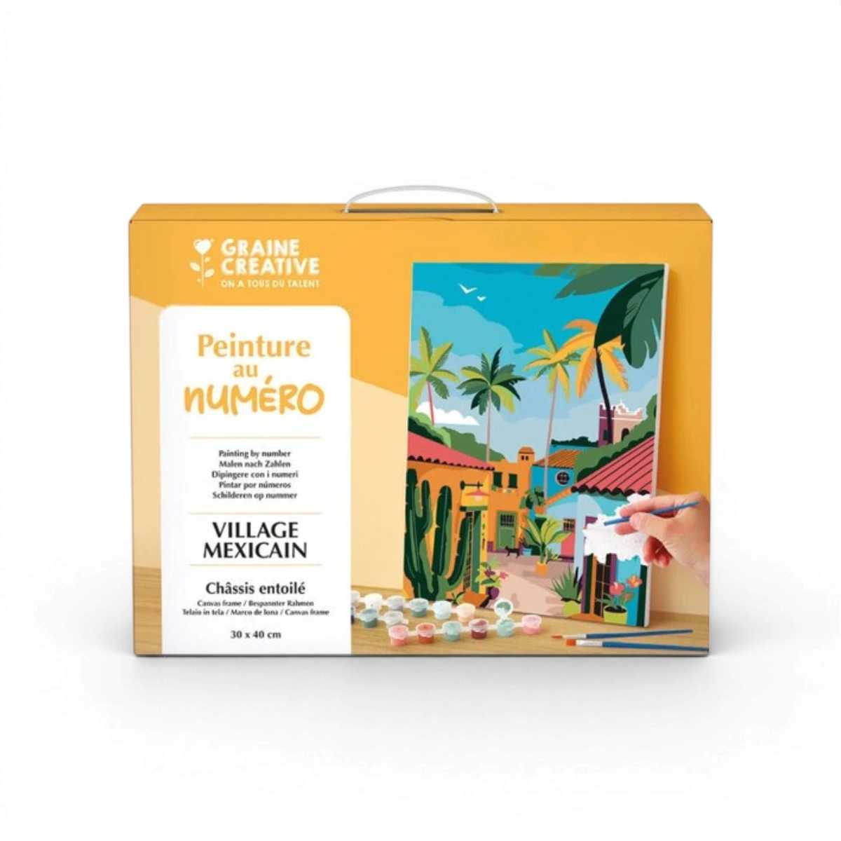 Village Mexicain – Peinture au numéro