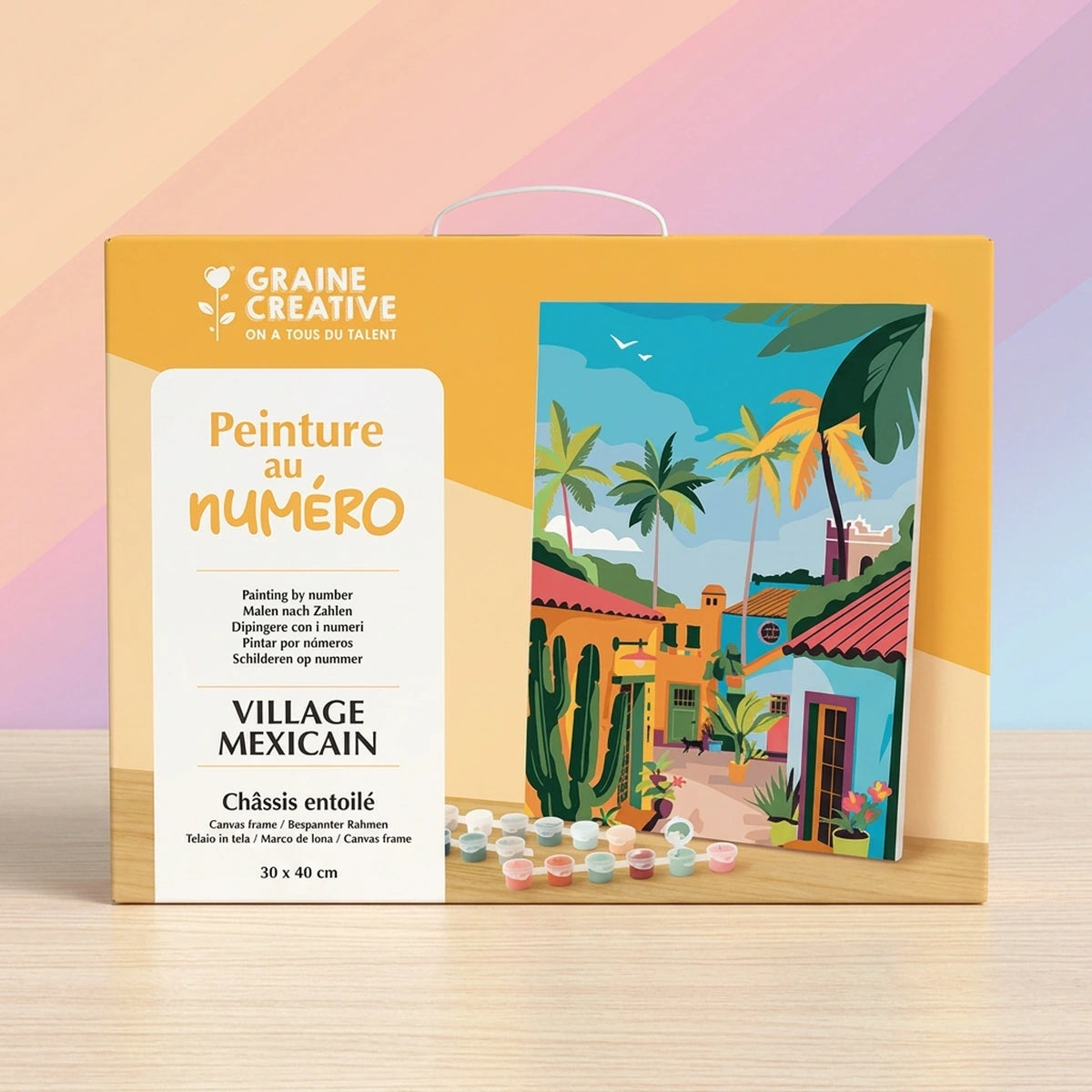 Village Mexicain – Peinture au numéro