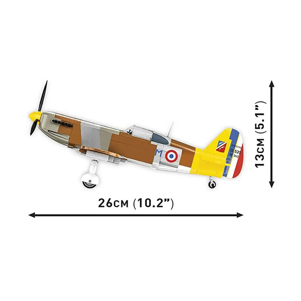 Dewoitine D520 (335 pièces) – Set de construction – Cobi