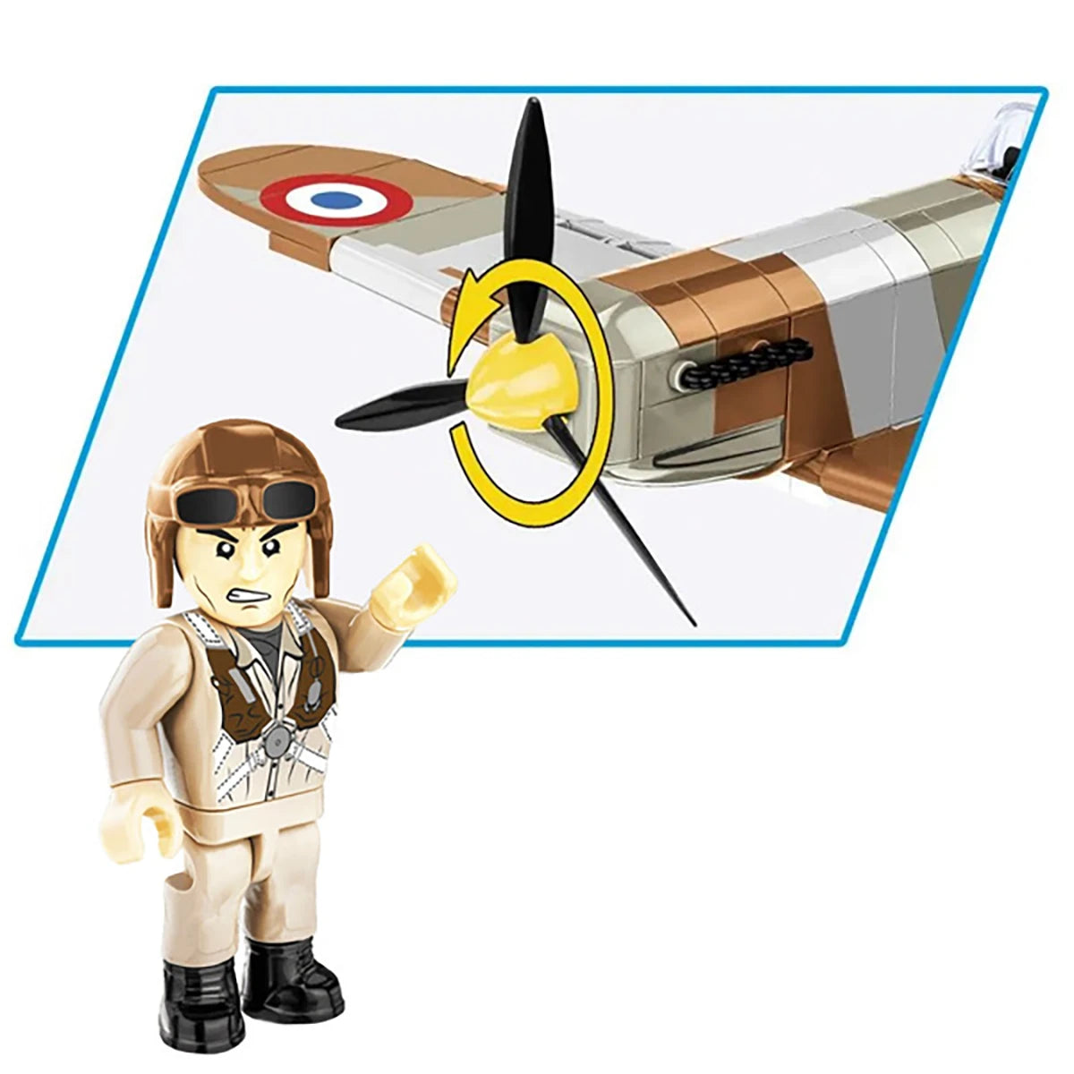 Dewoitine D520 (335 pièces) – Set de construction – Cobi
