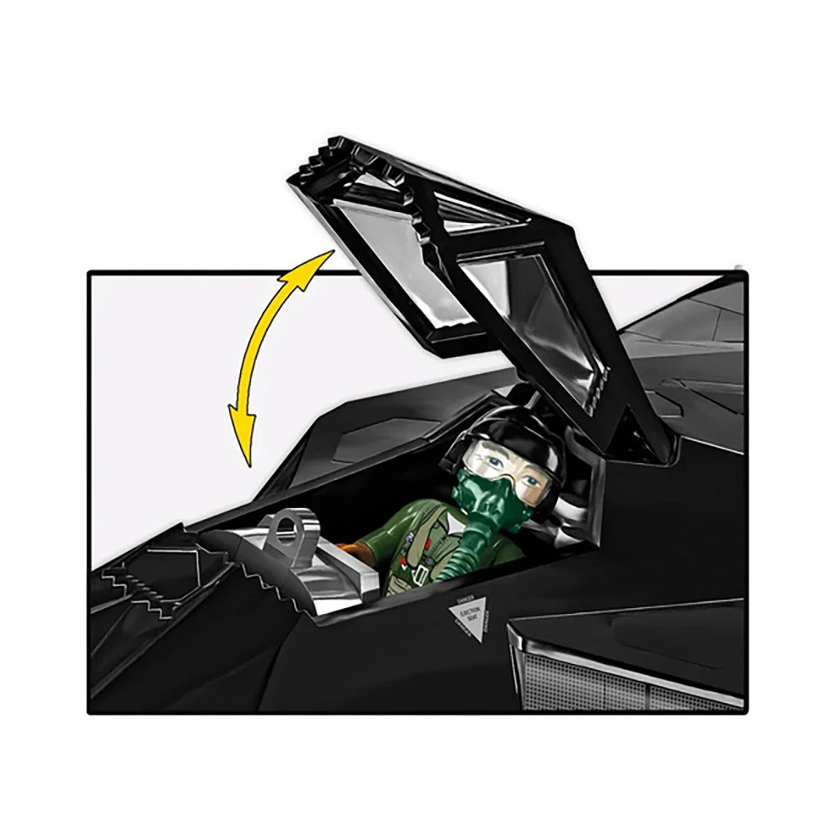 F-117 Nighthawk (795 pièces) – Set de construction – Cobi