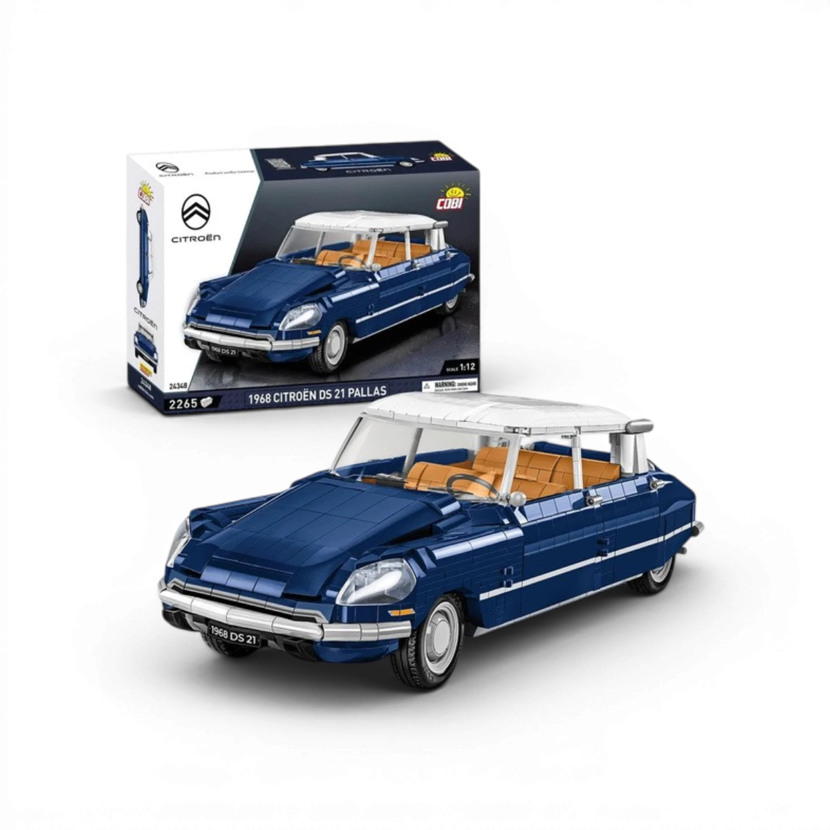 Citroën DS 21 Pallas 1968 (2265 pièces) – Set de construction – Cobi