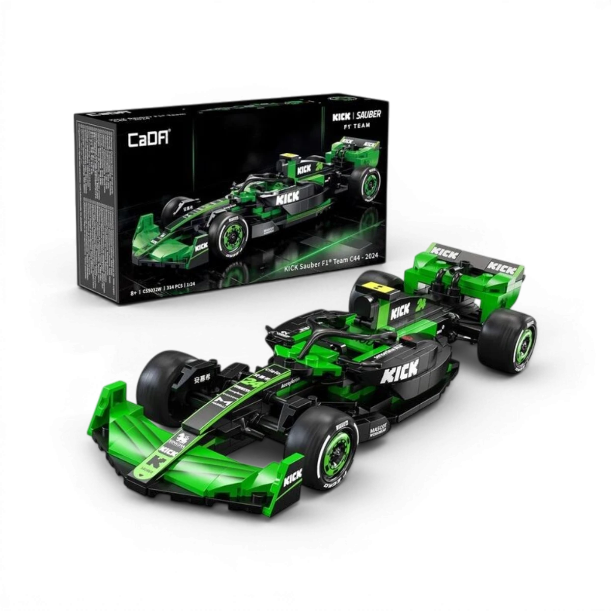 Sauber F1 C44 2024 (314 pièces) – Set de construction – CaDA