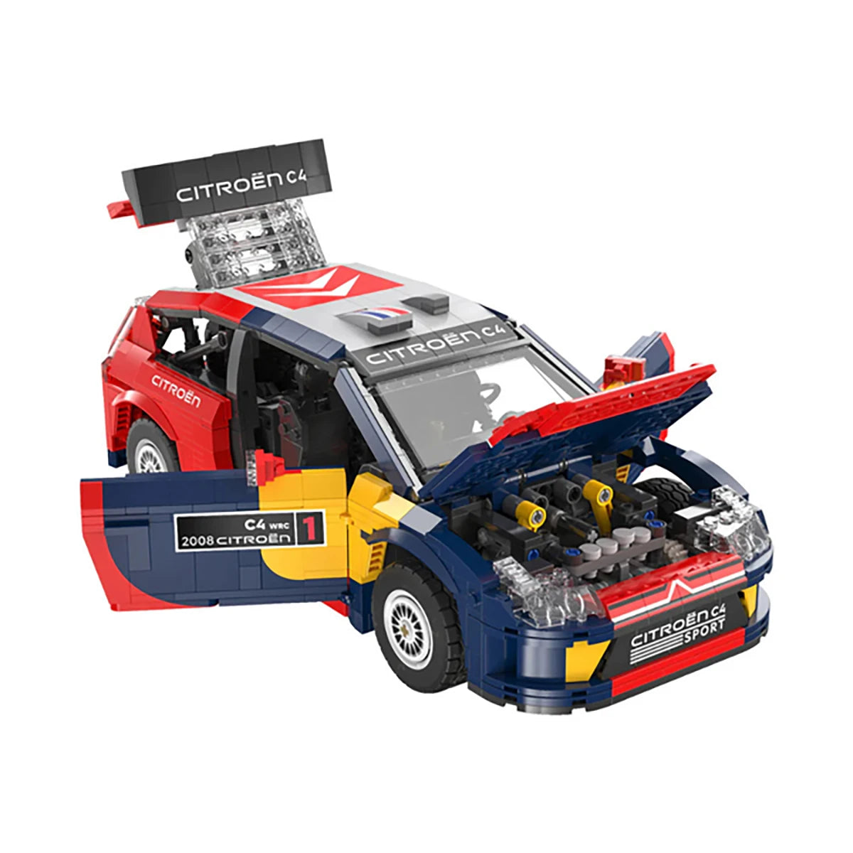 Citroën C4 WRC 2008 – Set de construction – CaDA