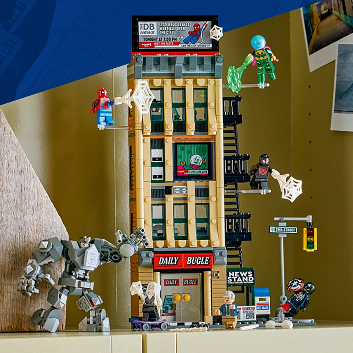 76342 - Spider-Man contre Mystério : le Daily Bugle - LEGO® Super Heroes