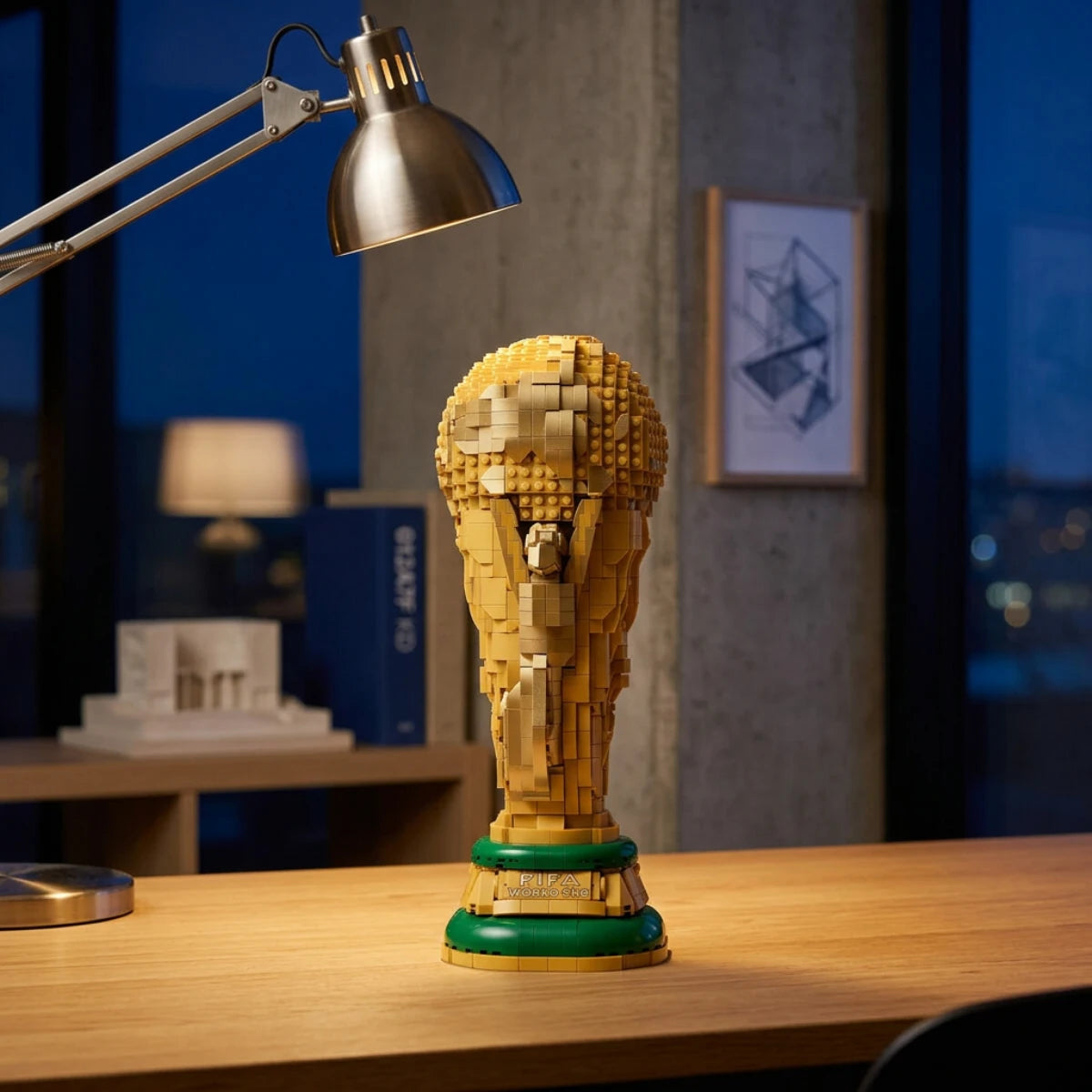 43020 - Trophée officiel de la Coupe du monde de la FIFA - LEGO® Editions Sports