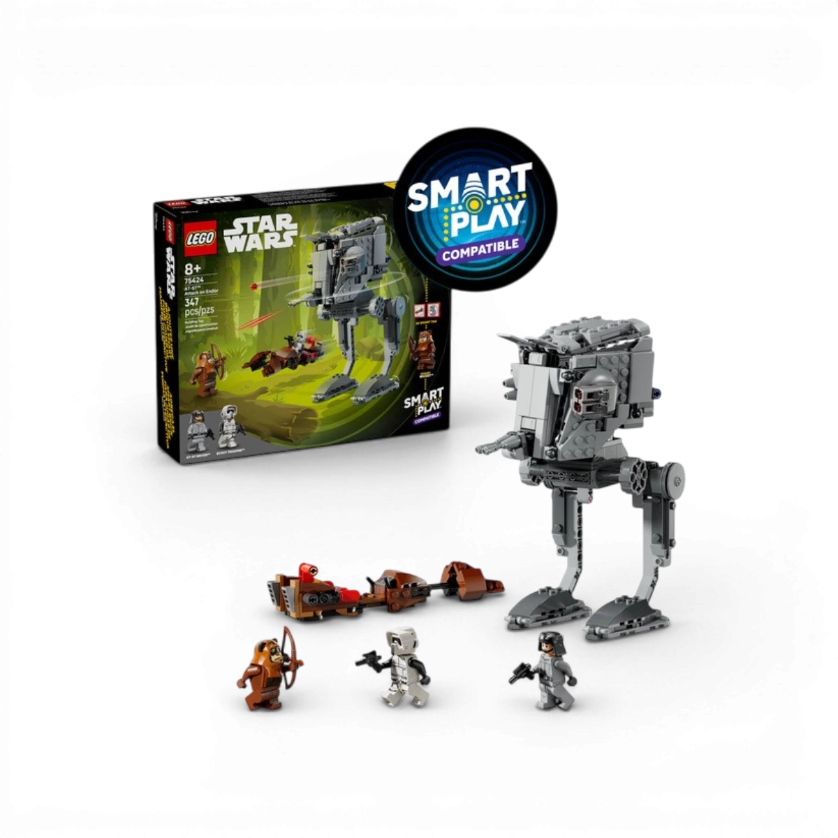 75424 - L’attaque du AT-ST™ sur Endor - LEGO® Star Wars™ - SMART Play™