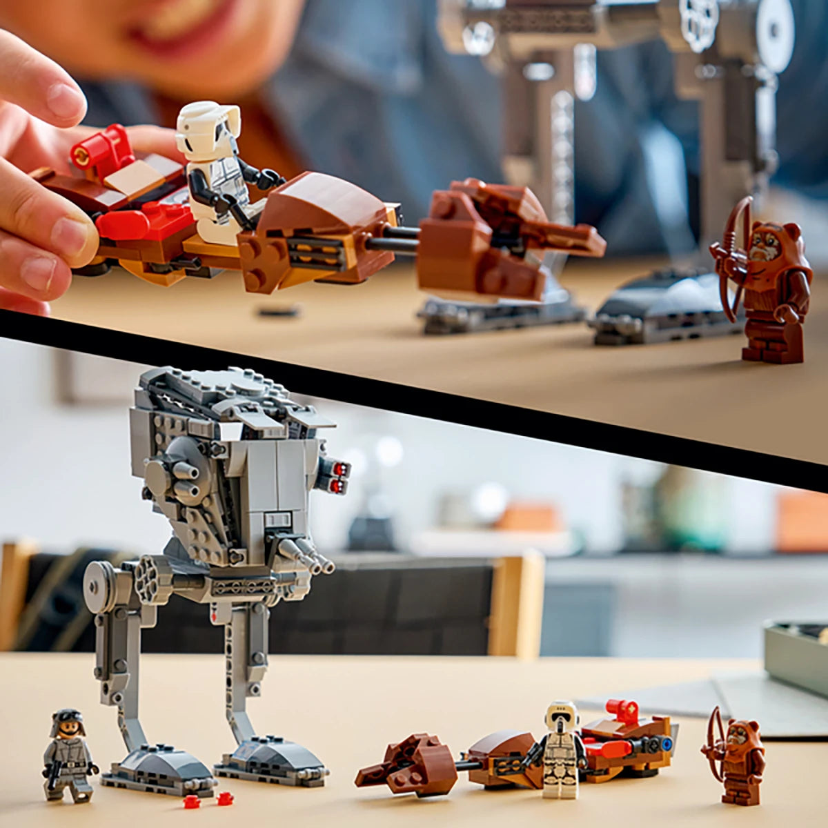 75424 - L’attaque du AT-ST™ sur Endor - LEGO® Star Wars™ - SMART Play™