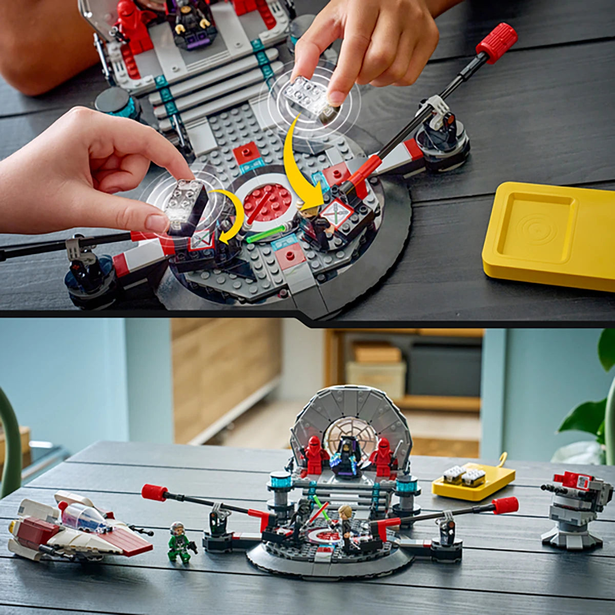 75427 - Duel dans la salle du trône et chasseur A-Wing™ - LEGO® Star Wars™ - SMART Play™