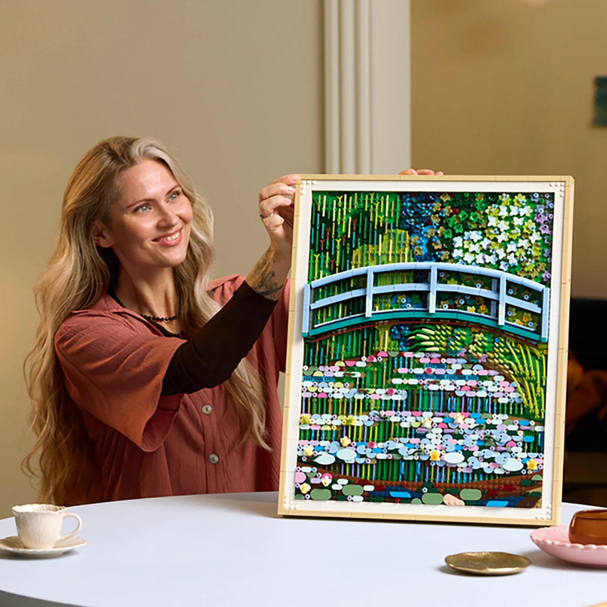 31220 - Claude Monet : le bassin aux nymphéas, harmonie verte - LEGO® ART