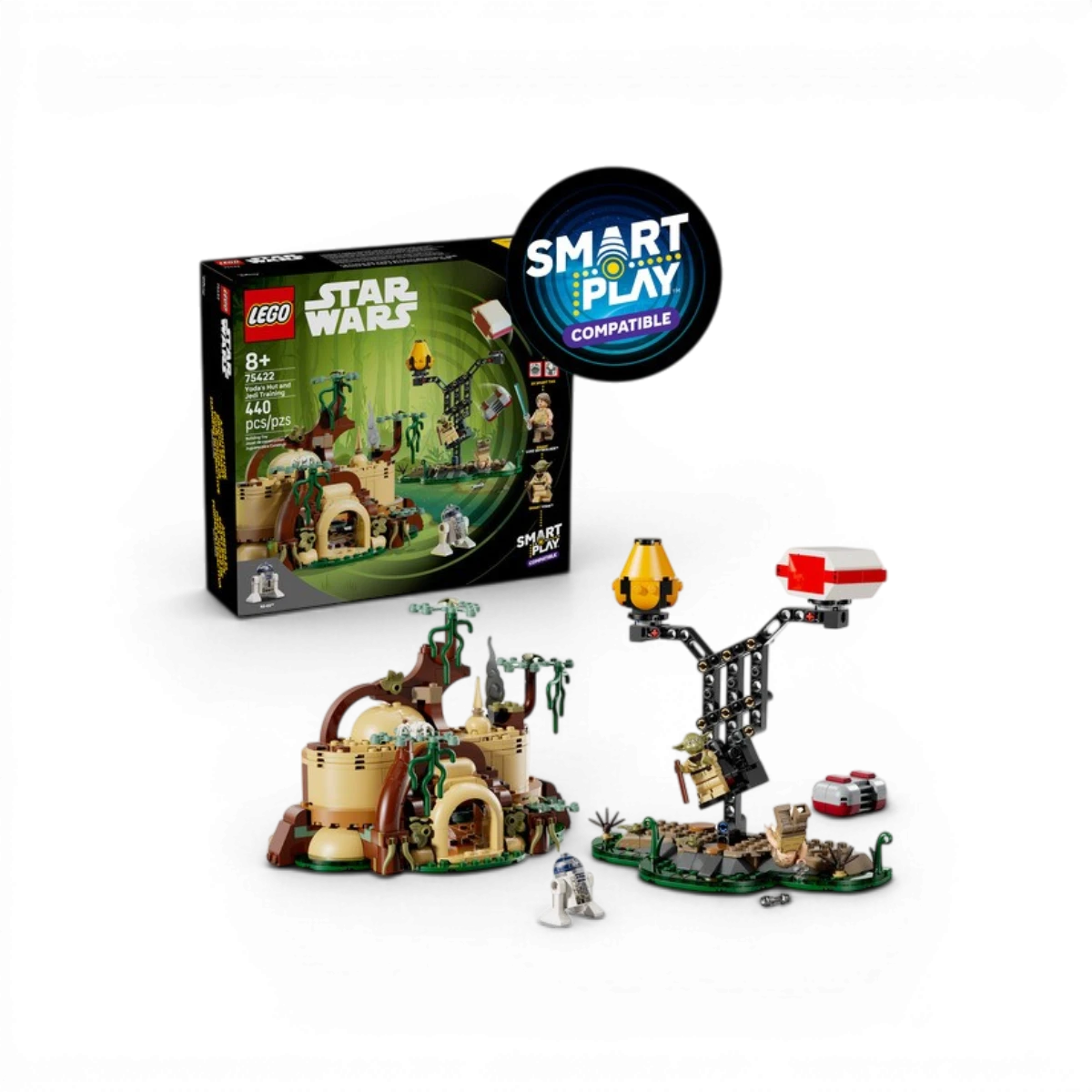 75422 - La hutte de Yoda et l’entraînement Jedi - LEGO® Star Wars™ - SMART Play™