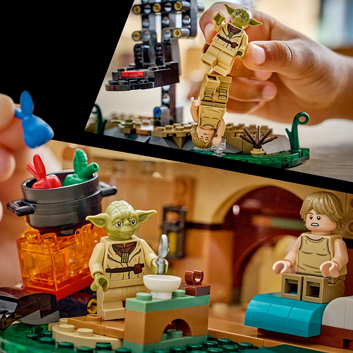 75422 - La hutte de Yoda et l’entraînement Jedi - LEGO® Star Wars™ - SMART Play™