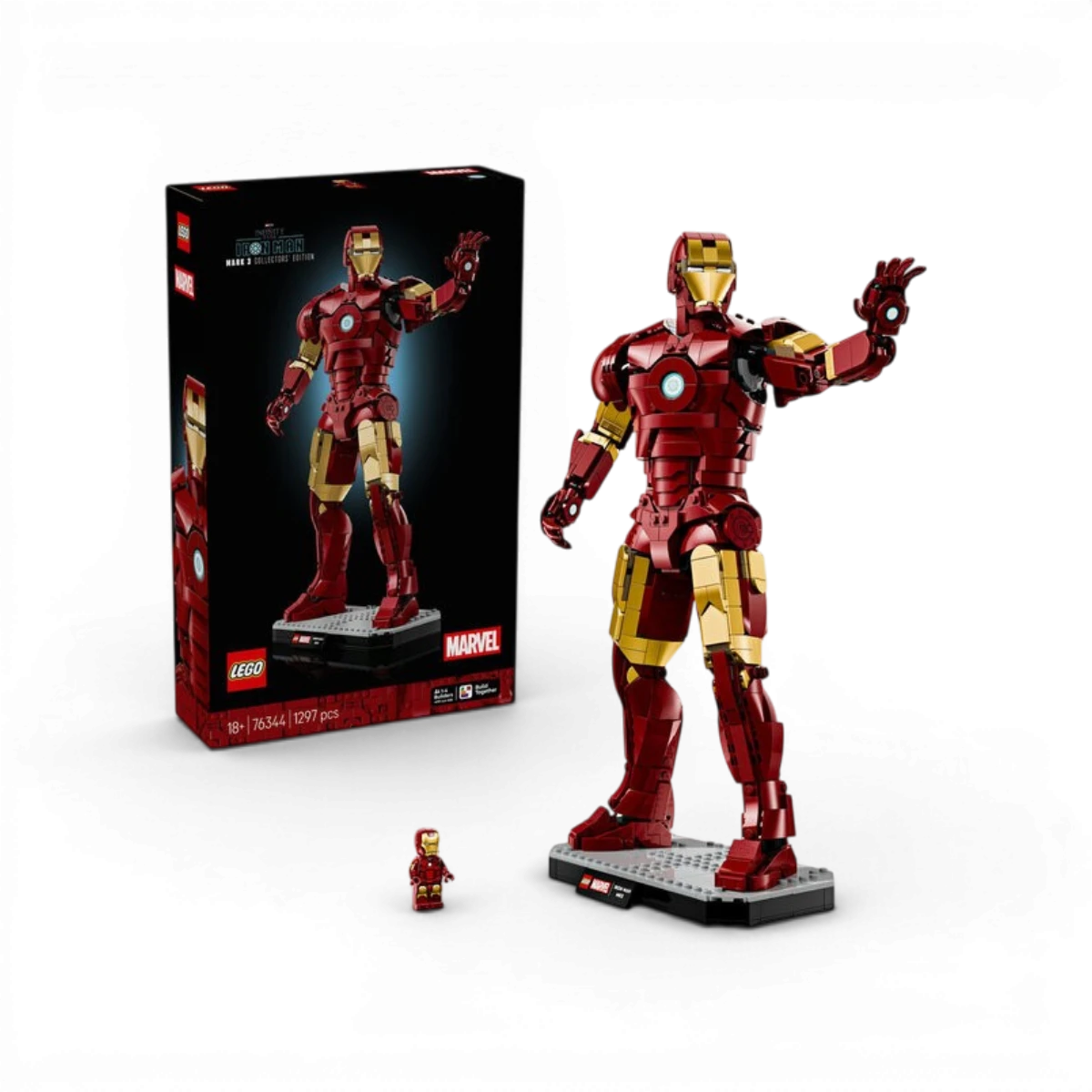 76344 - Iron Man Mark 3 Édition Collector - LEGO® Super Heroes