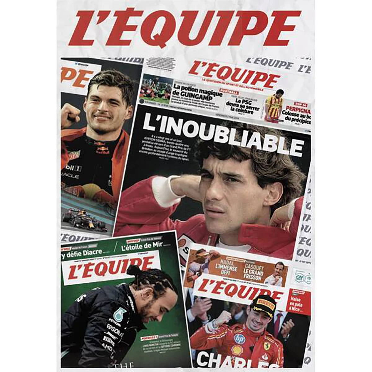 Puzzle L’Équipe F1 Légendes 1000 pièces