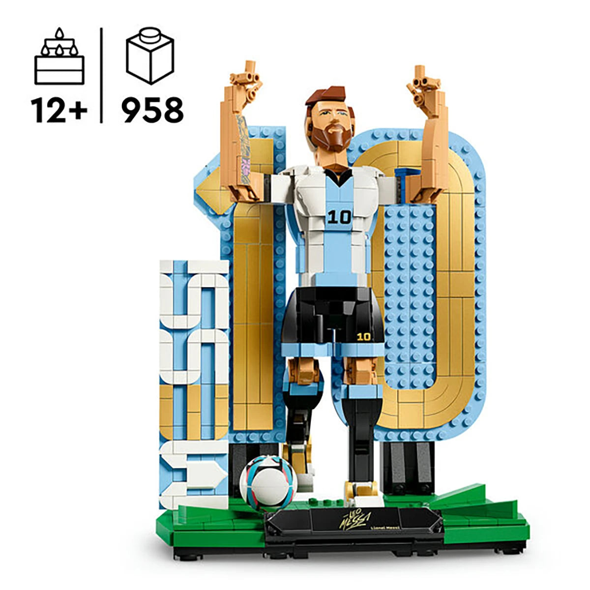 43015 - Lionel Messi – Légende du foot - LEGO® Editions Football