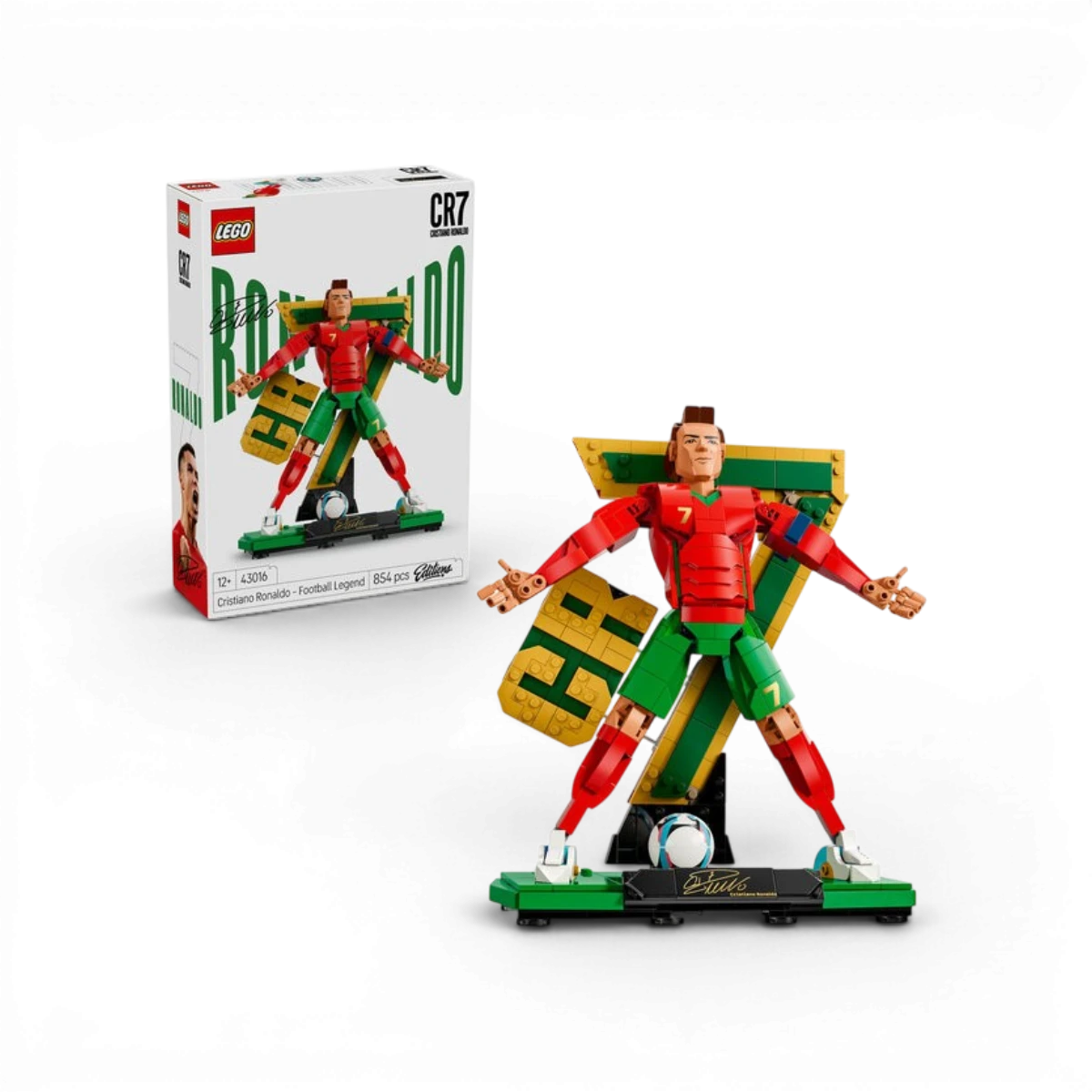 43016 - Cristiano Ronaldo – Légende du foot - LEGO® Editions Football