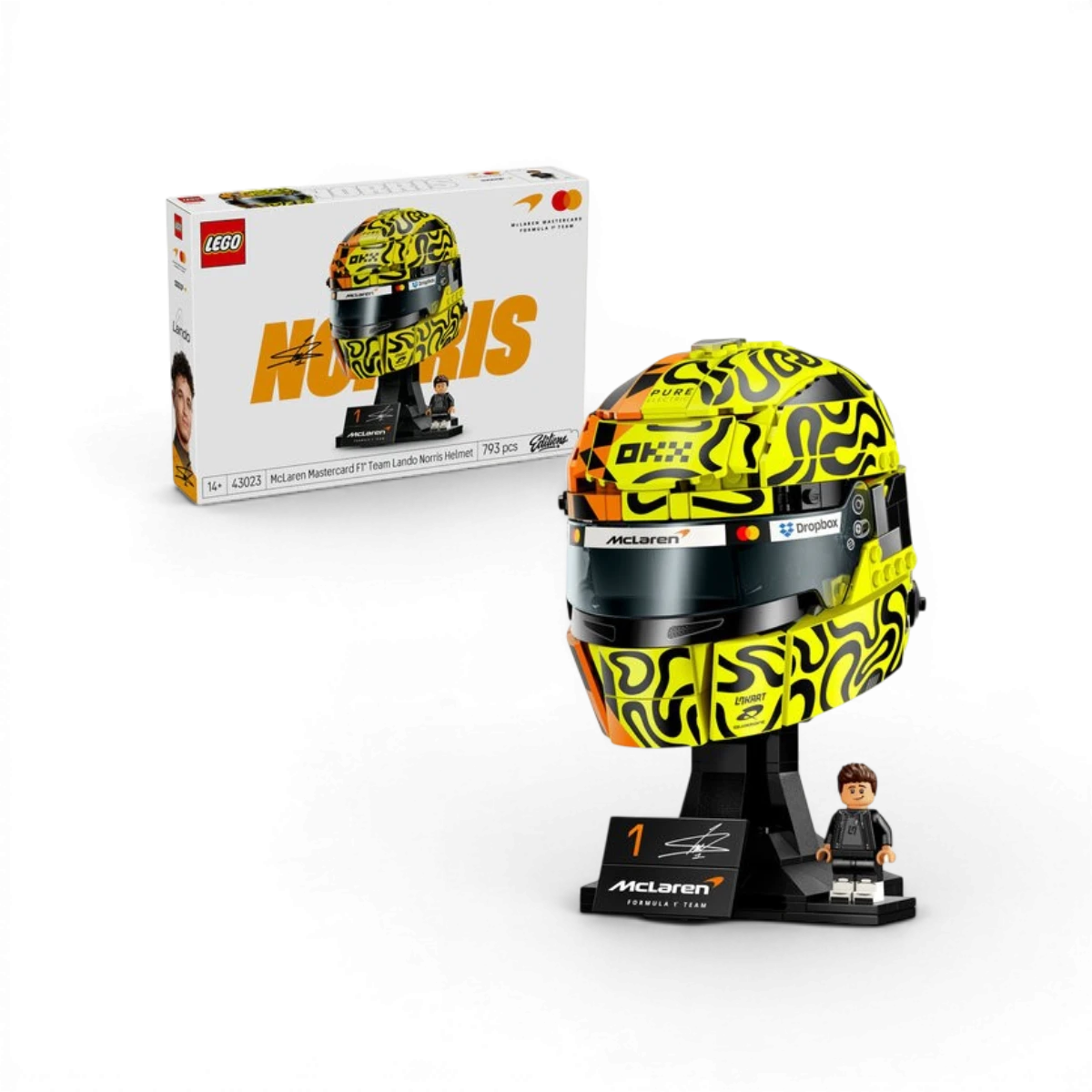 43023 - Casque Lando Norris McLaren F1 Team - LEGO® Formula 1