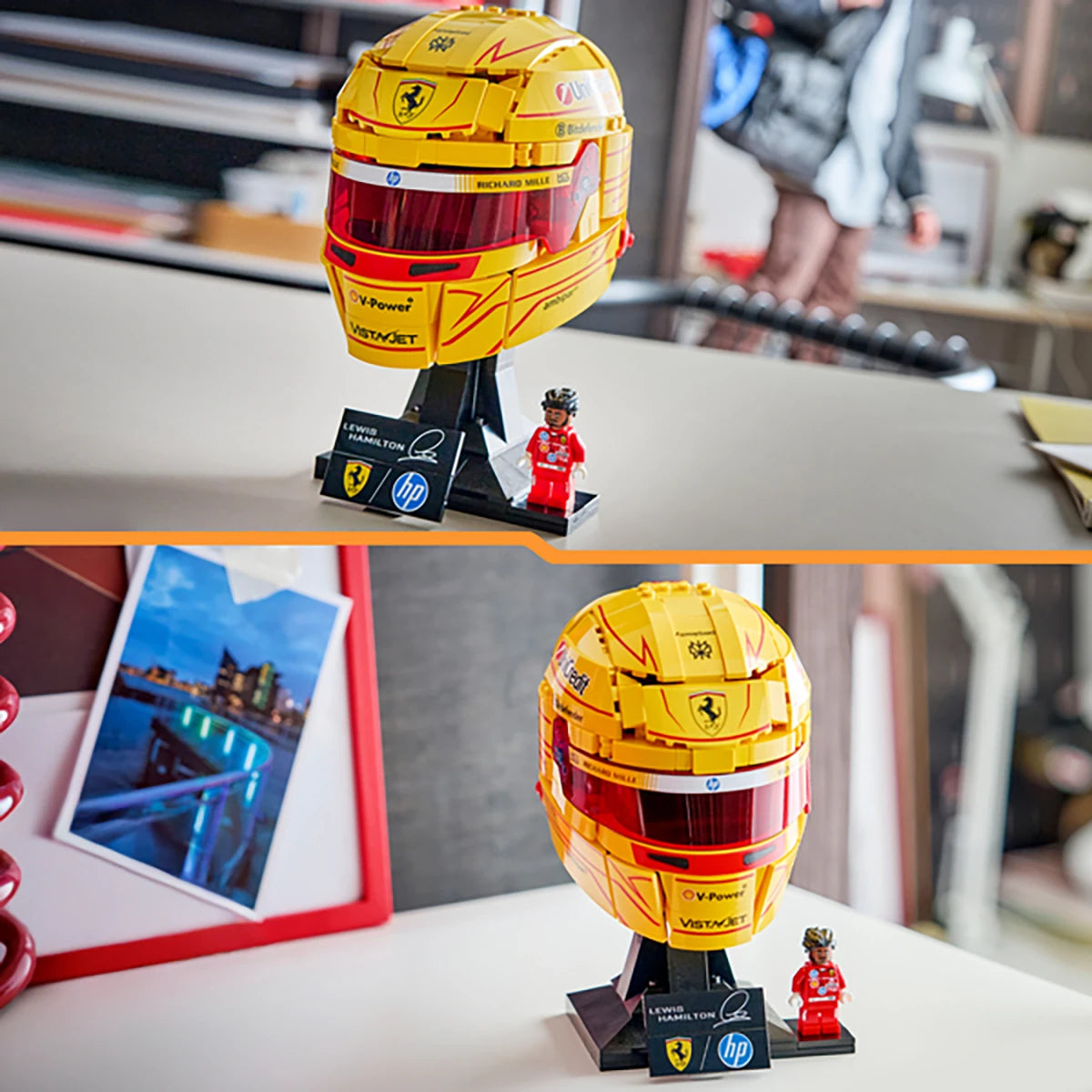 43022 - Scuderia Ferrari HP Casque de Lewis Hamilton - LEGO® Editions Formula 1