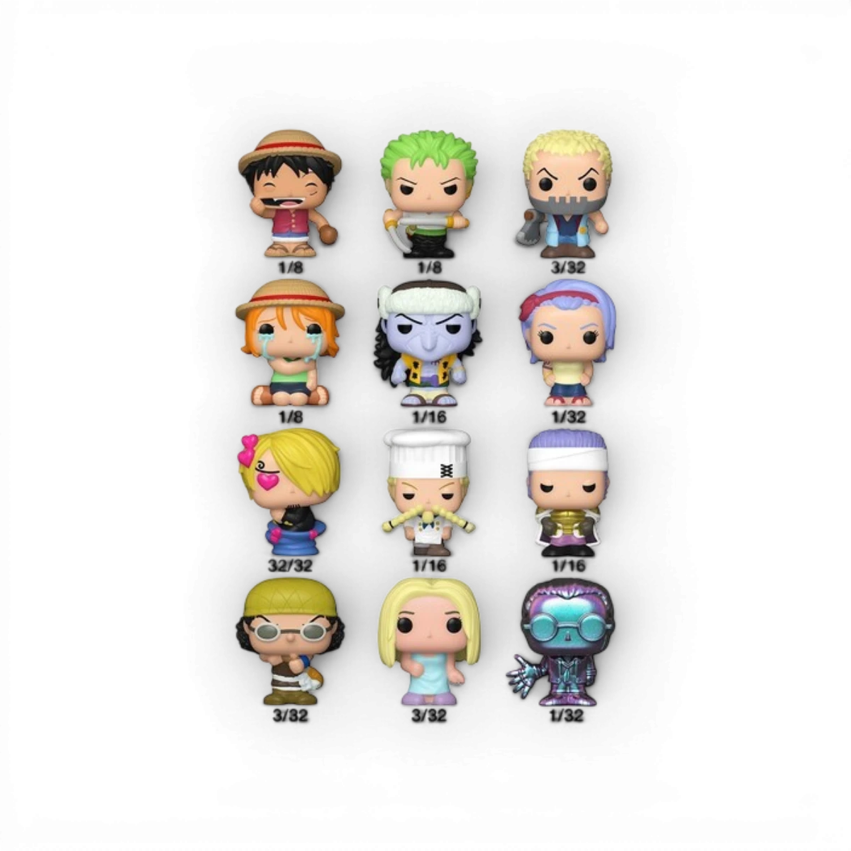 Figurine Bitty Pop One Piece x1 (modèle aléatoire)