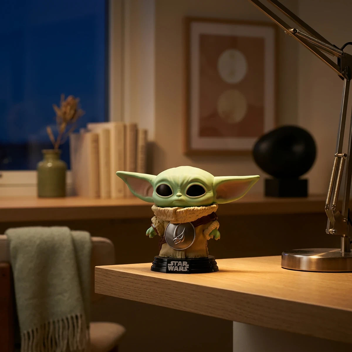 Figurine Grogu avec armure - Star Wars - Funko Pop! n°819