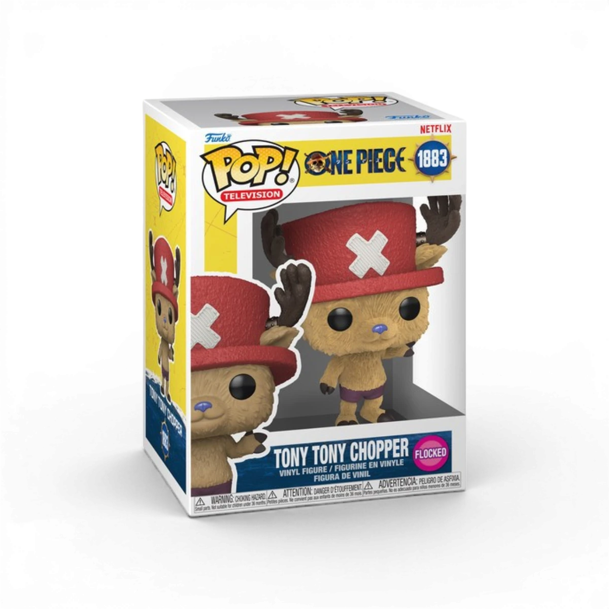 Figurine POP! One Piece Saison 1 - Chopper (flocé)