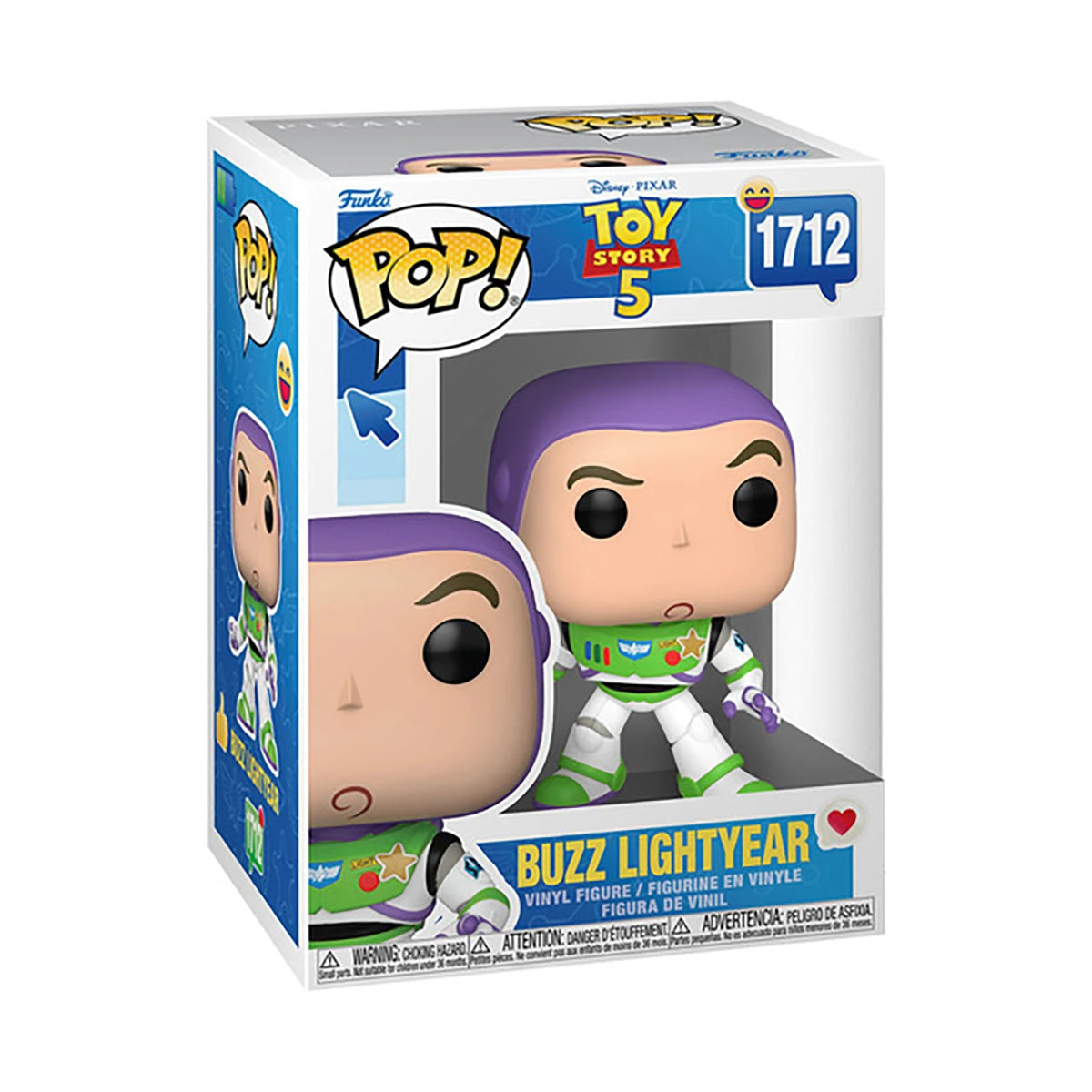 Figurine Buzz l'Éclair - Toy Story - Funko Pop! n°1712