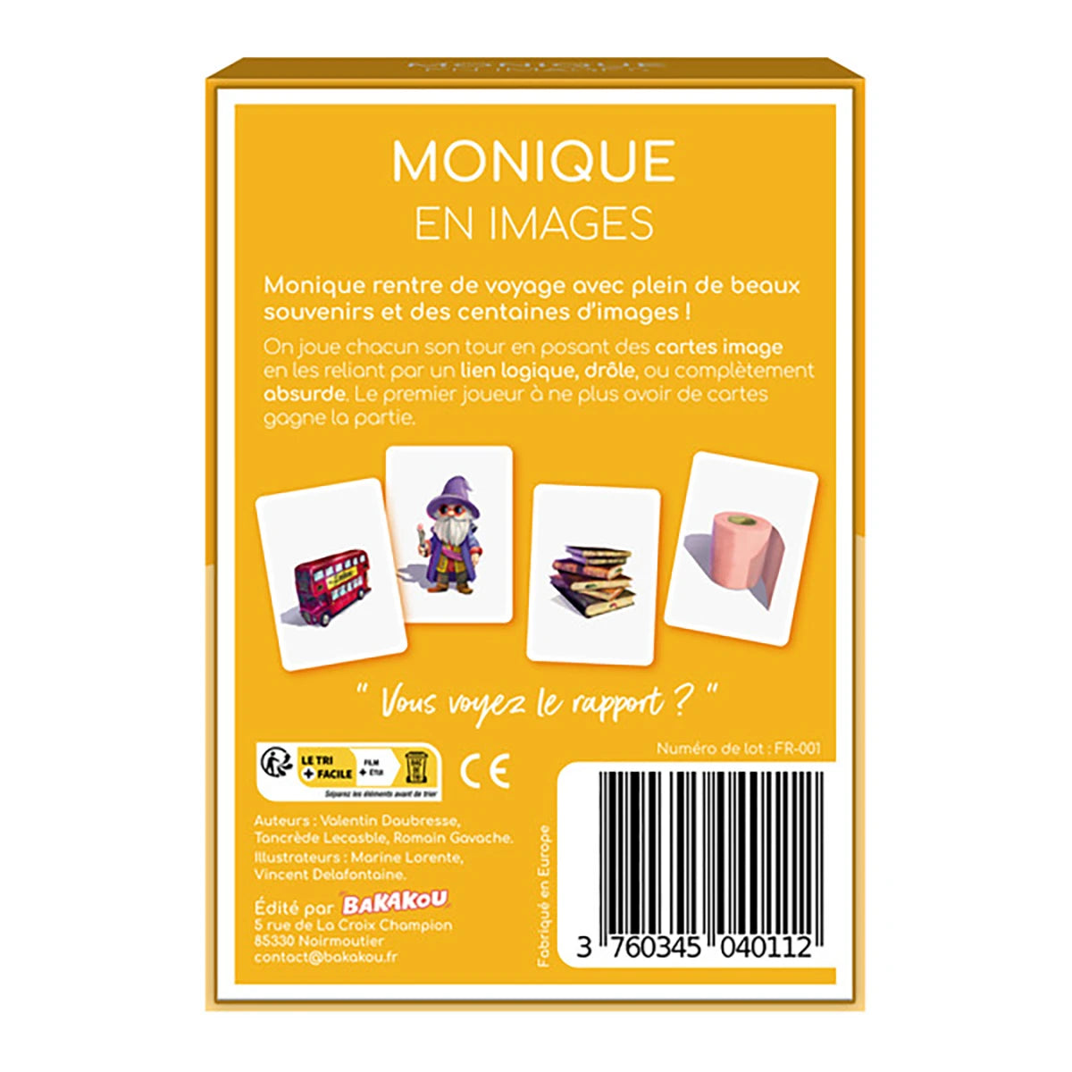 Monique en Images – Jeu de bluff et créativité