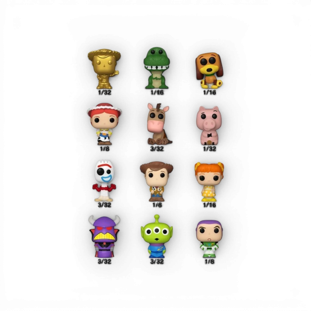 Mini figurine Bitty Pop Disney Toy Story (modèle aléatoire)