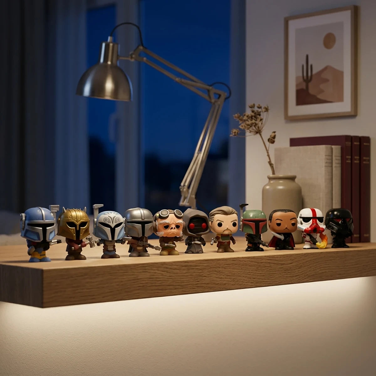 Mini figurine Bitty Pop Star Wars The Mandalorian (modèle aléatoire)
