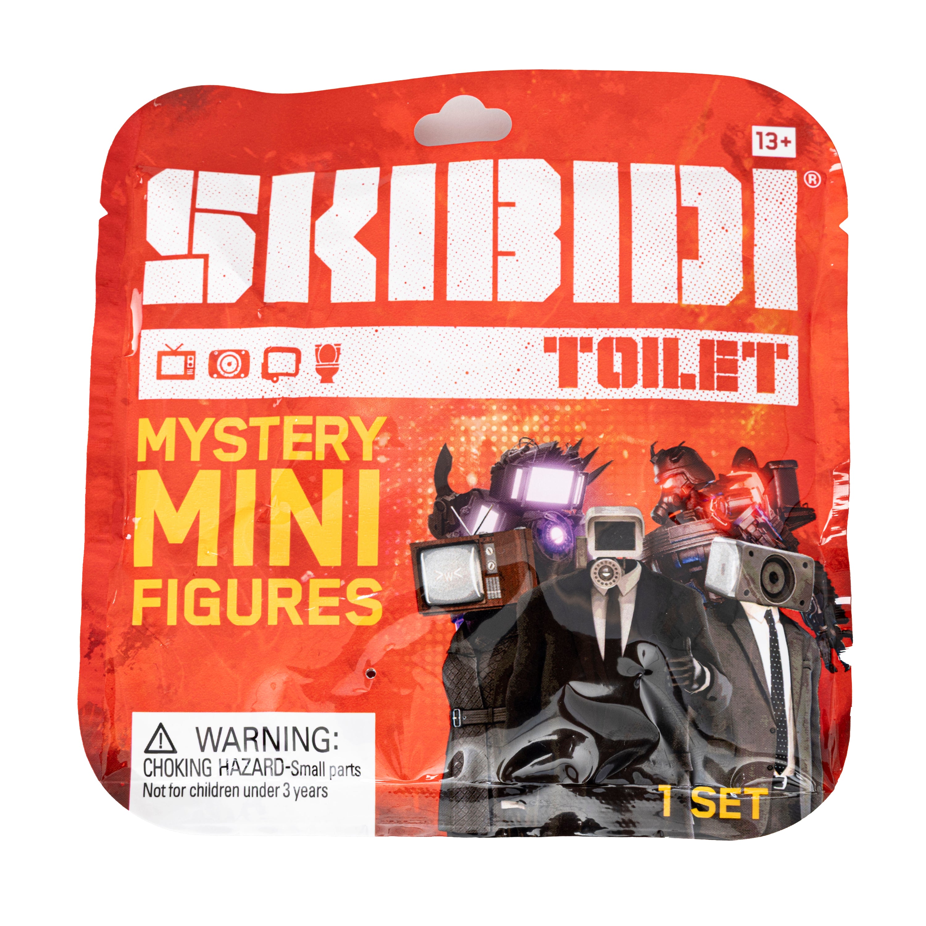 Mini figurine mystère série 2 – Skibidi Toilet (modèle aléatoire)