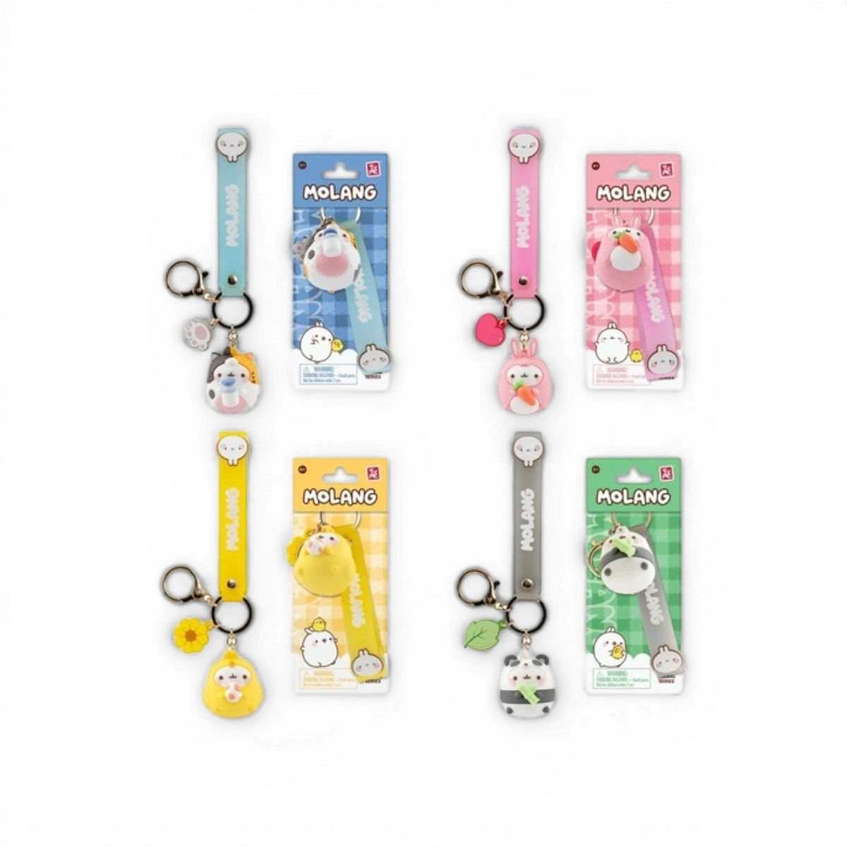 Porte-clés Molang Animal Costume (modèle aléatoire)