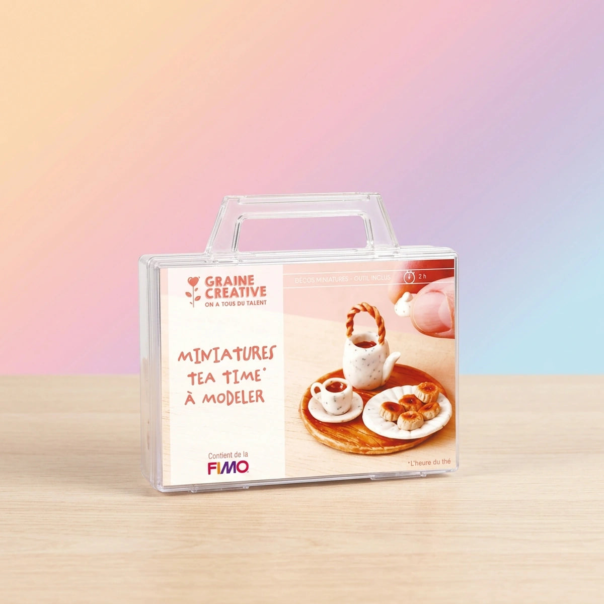 Tea Time – Kit FIMO miniatures à modeler