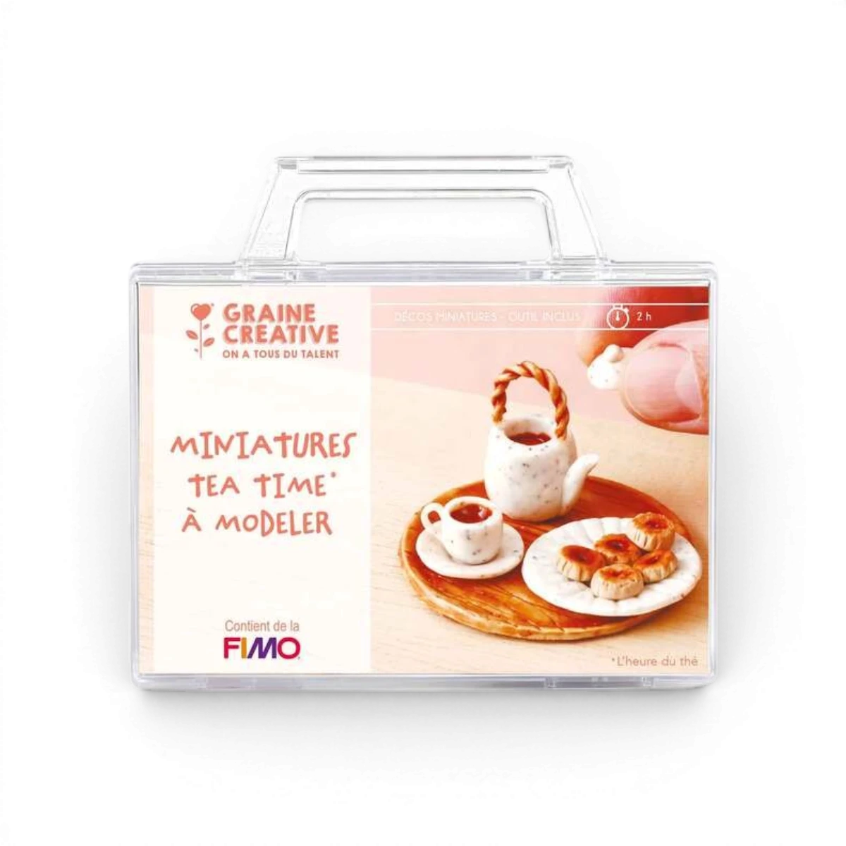 Tea Time – Kit FIMO miniatures à modeler