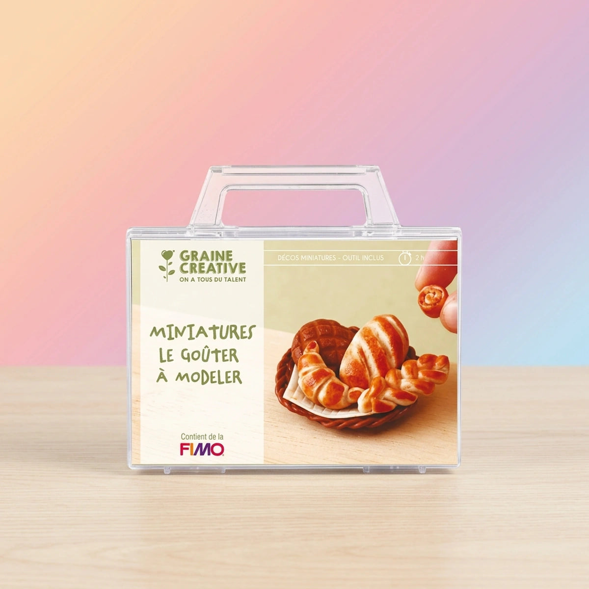 Le Goûter – Kit FIMO miniatures à modeler