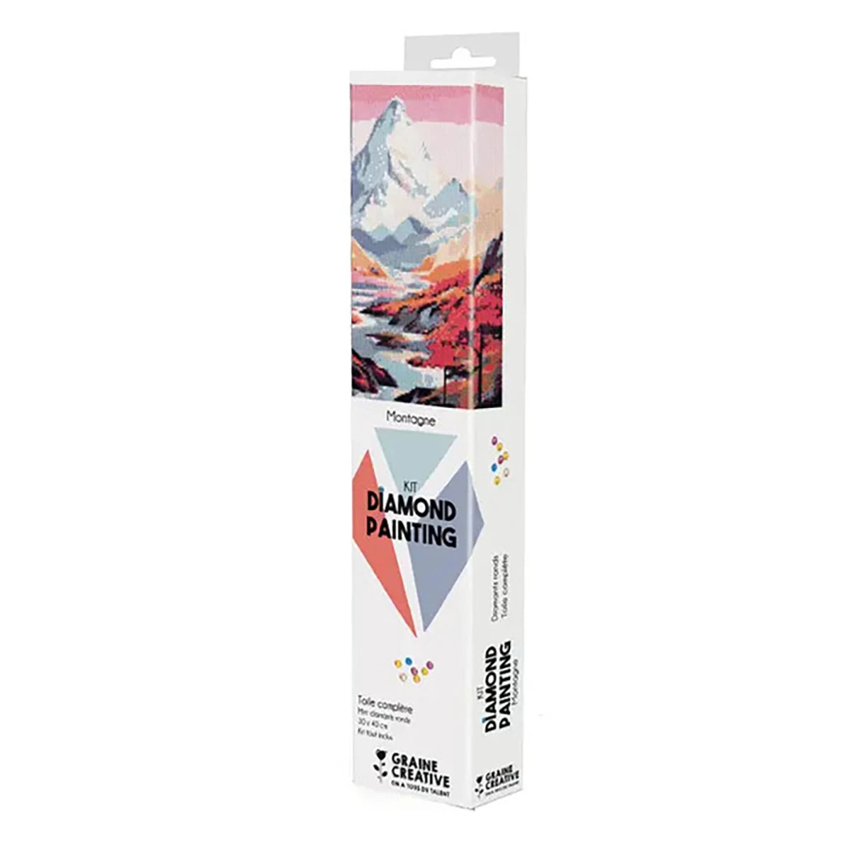 Montagne – Broderie diamant
