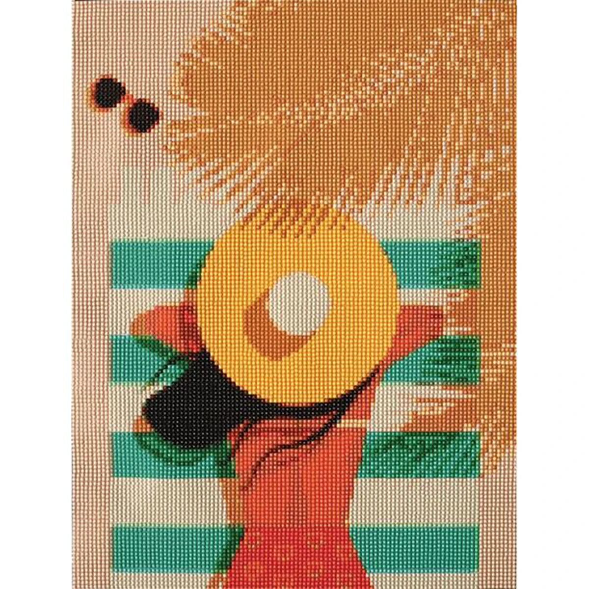 Plage – Broderie diamant