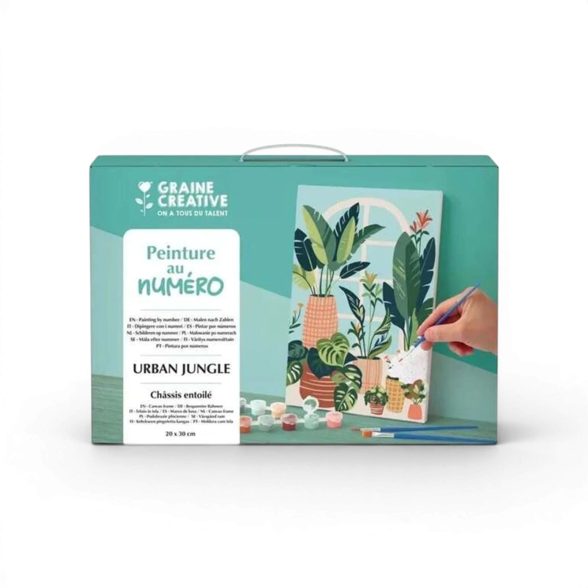 Jungle Urbaine – Peinture au numéro